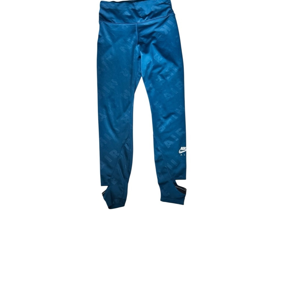 Nike Dri-FIT Leggings Small Blue High Rise Athletic Gym Yoga Running W29